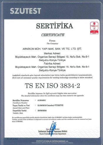 Стандарт EN ISO 3834-2